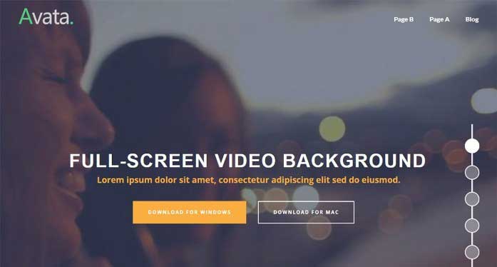 avata wordpress theme