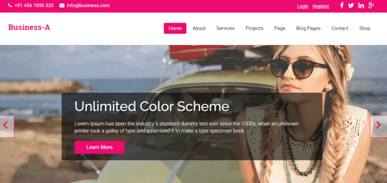 business-a wordpress theme