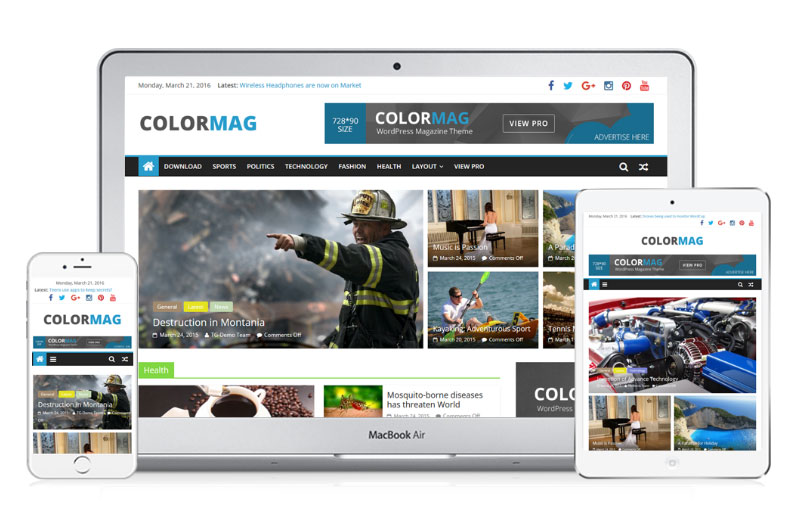 colormag wordpress theme