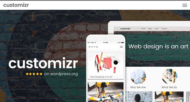 customizr wordpress theme